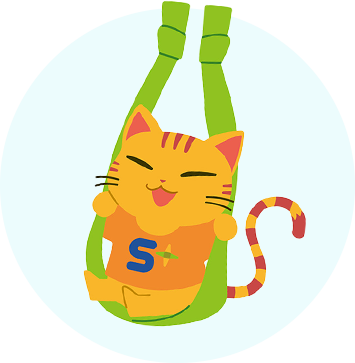 splusの猫のイメージキャラクター
